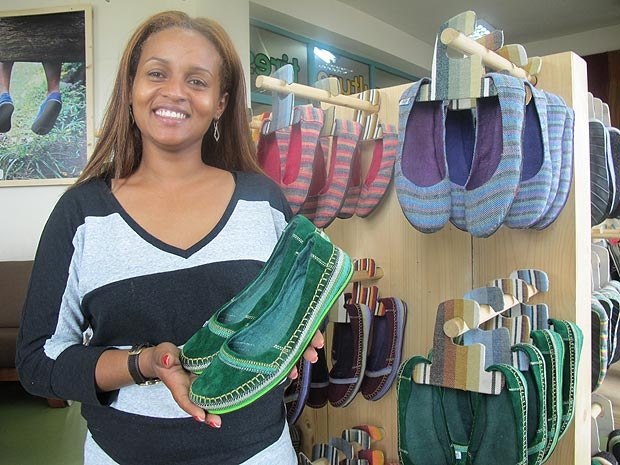 Ethiopian footwear manufacturing — SoleRebels workshop